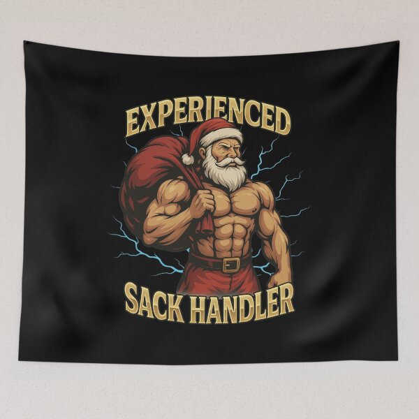 Item preview, Experienced Sack Handler Santa Claus Funny Holiday designed and sold by KANDICZQUEZ.