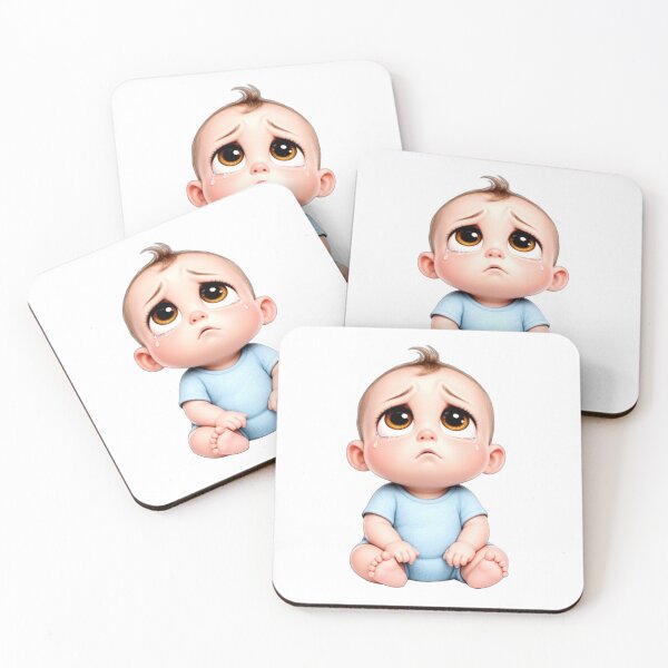 Item preview, White Baby Boy Looking Up: Tender Eyes Collection  designed and sold by EscapeArtist13.
