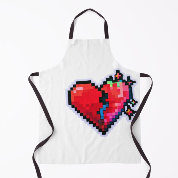 Item preview, Pixel Art Mended Heart Retro Gamer Love designed and sold by NicolasGlowArt.