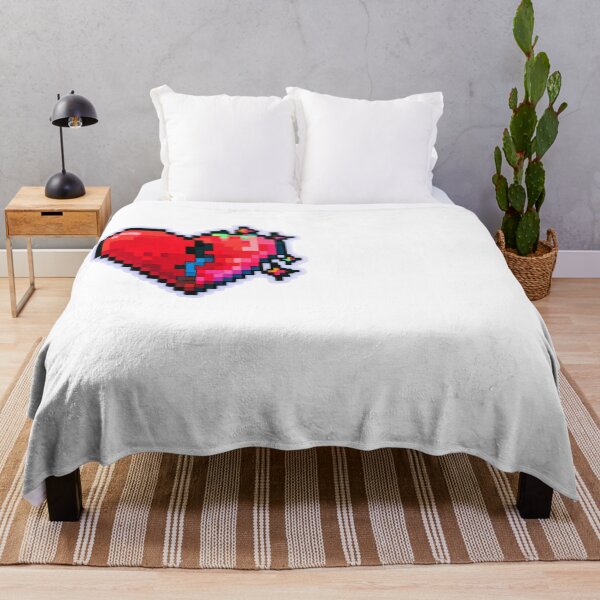 Item preview, Pixel Art Mended Heart Retro Gamer Love designed and sold by NicolasGlowArt.