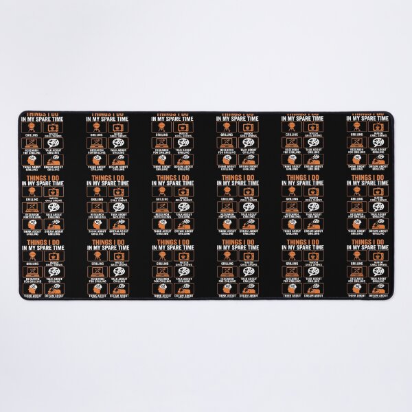 Item preview, Things I Do In My Spare Time Grilling Watch Grill Shows Research For Grilling Talk About Grilling Think About Grilling Dream About Grilling Barbecue Lover Pitmaster Dad designed and sold by SofiBlair.