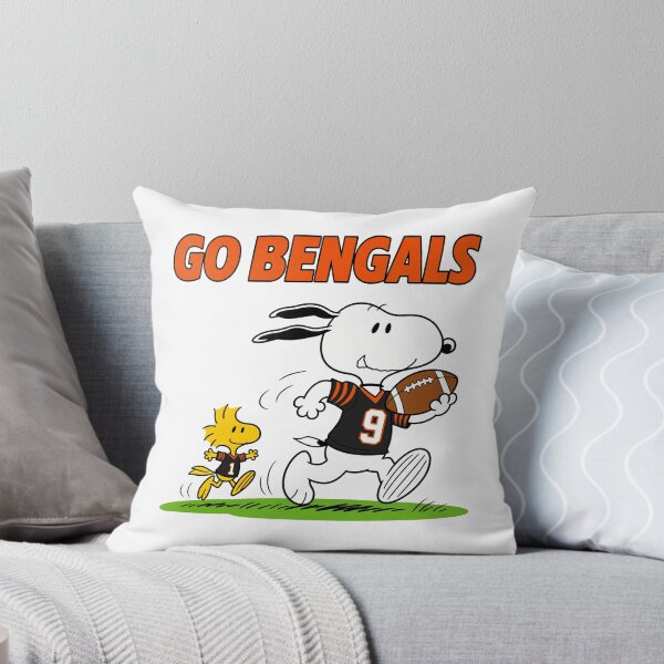 Item preview, Snoopy & Woodstock Cincinnati Bengals Football Retro F472 designed and sold by GLUVY-THEME.
