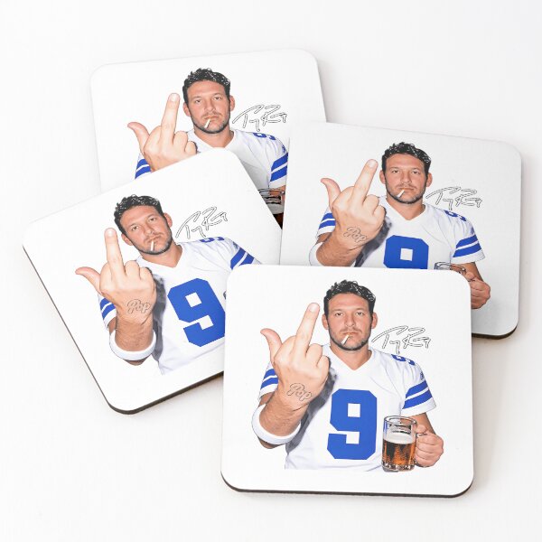 Item preview, Tony Romo Football Legend Middle Finger Signature designed and sold by Motivation_ Corner.