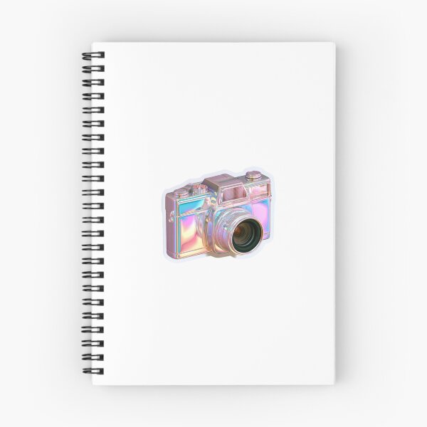 Item preview, Holographic Retro Camera Aesthetic Photography designed and sold by NicolasGlowArt.