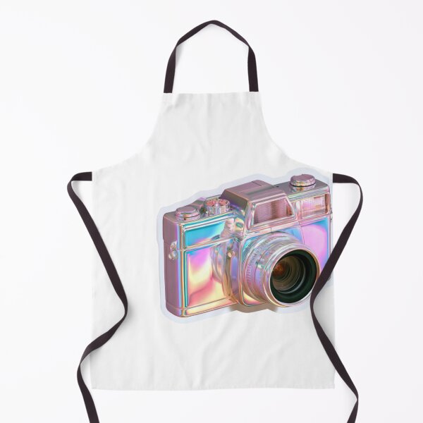 Item preview, Holographic Retro Camera Aesthetic Photography designed and sold by NicolasGlowArt.