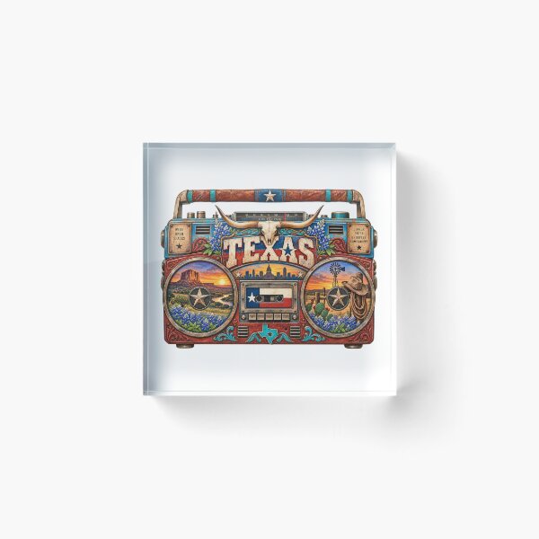 Item preview, Texas Gen X Boom Box designed and sold by Whimspired By Paxx.
