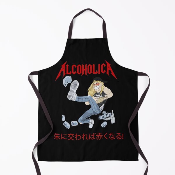 Item preview, Alcoholica Rock Fan Kicking with Cans designed and sold by KANDICZQUEZ.