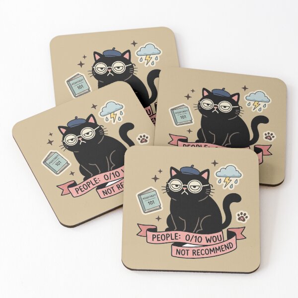 Item preview, Grumpy Cat People 0 /10 Would Not Recommend Art designed and sold by Fine-Arts-Lab.