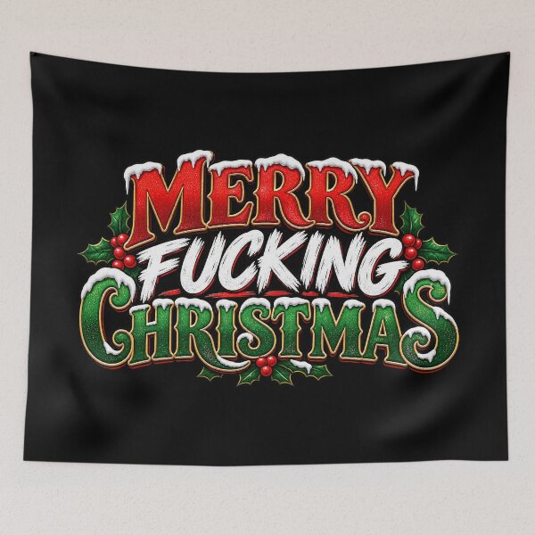 Item preview, Merry Fing Christmas | Rude And Funny Christmas Spirit designed and sold by aventi24.