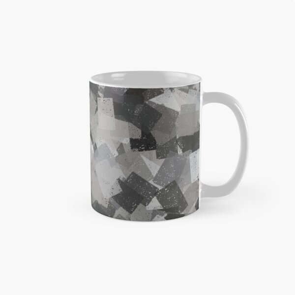 Item preview, Cubism Abstract Gray Black White Pattern designed and sold by ArtbyDebbieC.