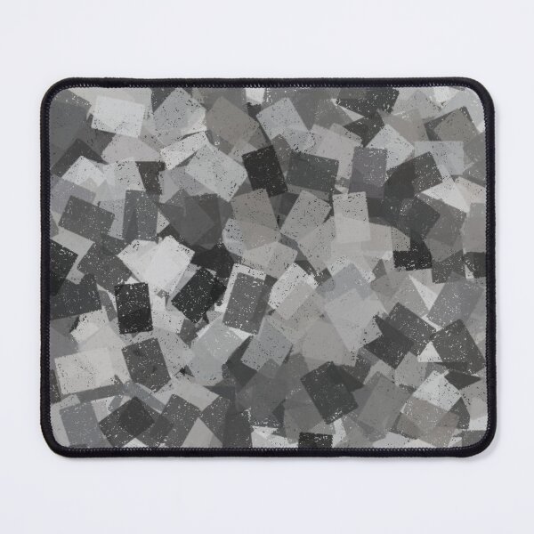 Item preview, Cubism Abstract Gray Black White Pattern designed and sold by ArtbyDebbieC.