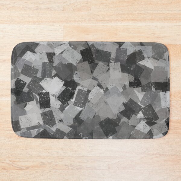 Item preview, Cubism Abstract Gray Black White Pattern designed and sold by ArtbyDebbieC.