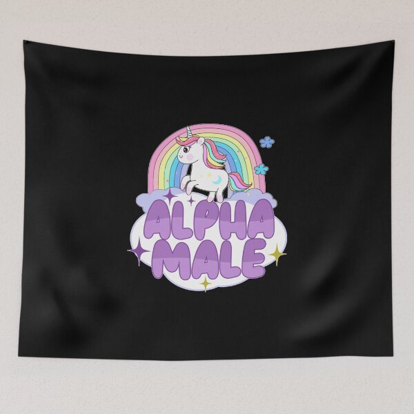 Item preview, Alpha Male Funny Unicorn Sarcasm Sarcastic Comfort Colors  designed and sold by LeonellDavy.