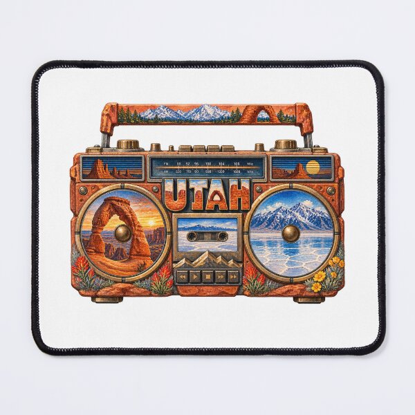Item preview, Utah Gen X Boom Box designed and sold by Whimspired By Paxx.