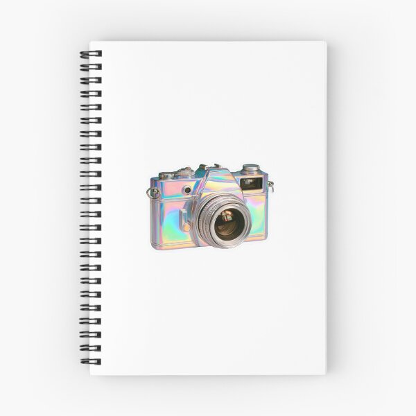Item preview, Holographic Retro Film Camera Aesthetic Design designed and sold by NicolasGlowArt.
