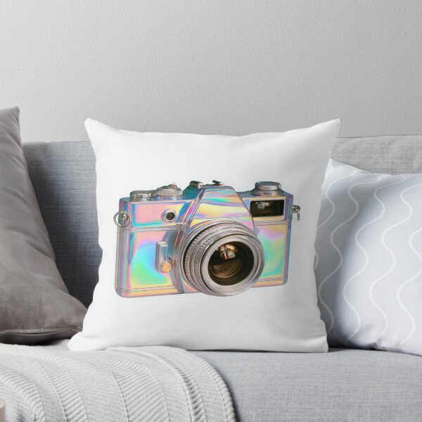 Item preview, Holographic Retro Film Camera Aesthetic Design designed and sold by NicolasGlowArt.