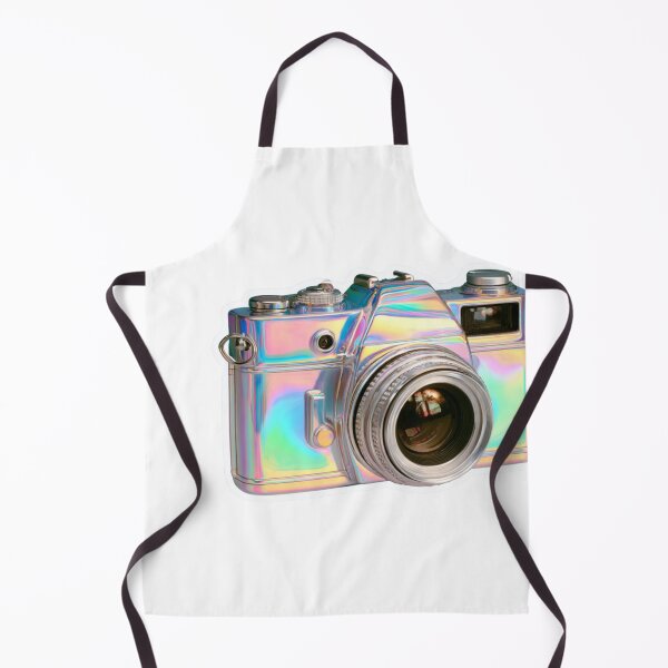 Item preview, Holographic Retro Film Camera Aesthetic Design designed and sold by NicolasGlowArt.
