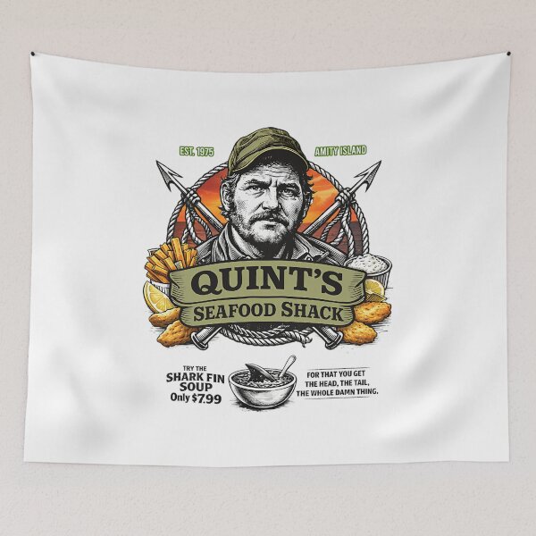 Item preview,  Quint'S Seafood Shack designed and sold by Motivation_ Corner.