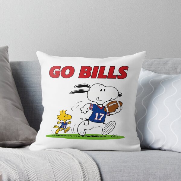 Item preview, Snoopy & Woodstock Buffalo Bills Football Retro F474 designed and sold by GLUVY-THEME.