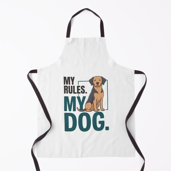 Item preview, MY RULES. MY DOG. ? — simple rules, loyal company. designed and sold by VIBECANVASSHOP .