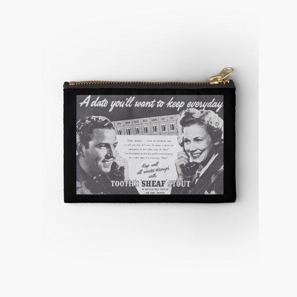 Item preview, TOOTH'S SHEAF STOUT - A DATE YOU'LL KEEP. BEER ADVERTISING designed and sold by Simontology.