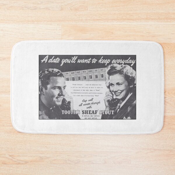 Item preview, TOOTH'S SHEAF STOUT - A DATE YOU'LL KEEP. BEER ADVERTISING designed and sold by Simontology.