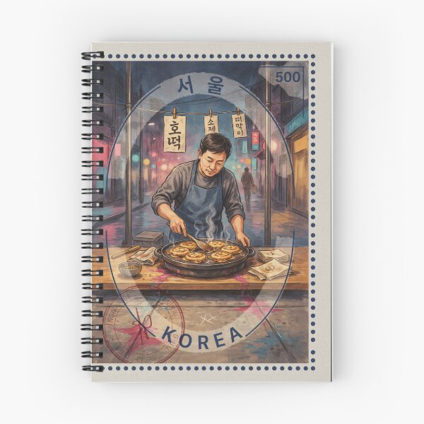 Item preview, Seoul Hotteok Street Stall — Korean Dessert Art designed and sold by stickercuffs.