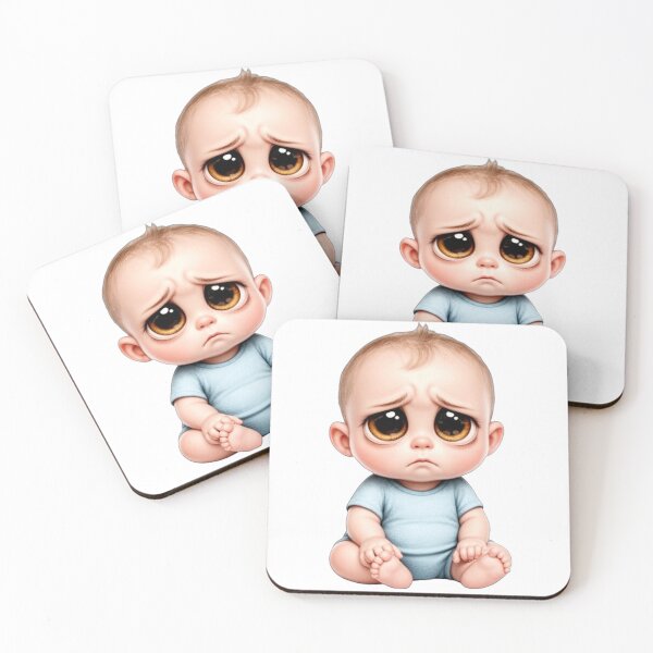 Item preview, White Baby Boy Sorrowful: Tender Eyes Collection  designed and sold by EscapeArtist13.