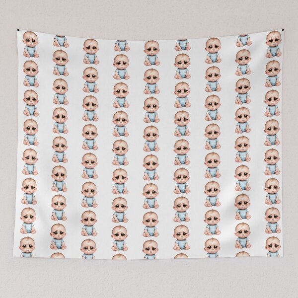 Item preview, White Baby Boy Sorrowful: Tender Eyes Collection  designed and sold by EscapeArtist13.