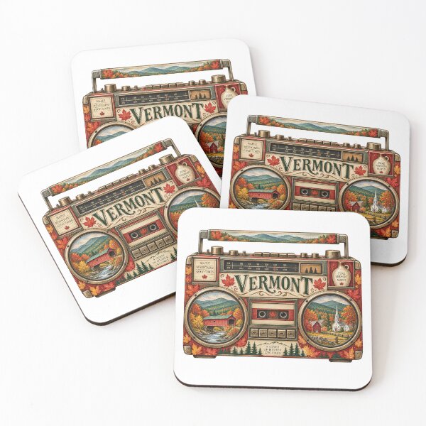 Item preview, Vermont Gen X Boom Box designed and sold by Whimspired By Paxx.