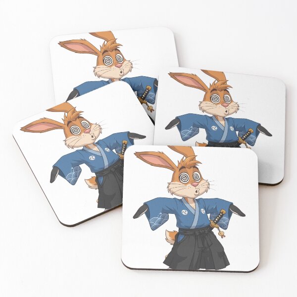 Item preview, Rabbit a Japanese Warrior  designed and sold by Tule2.