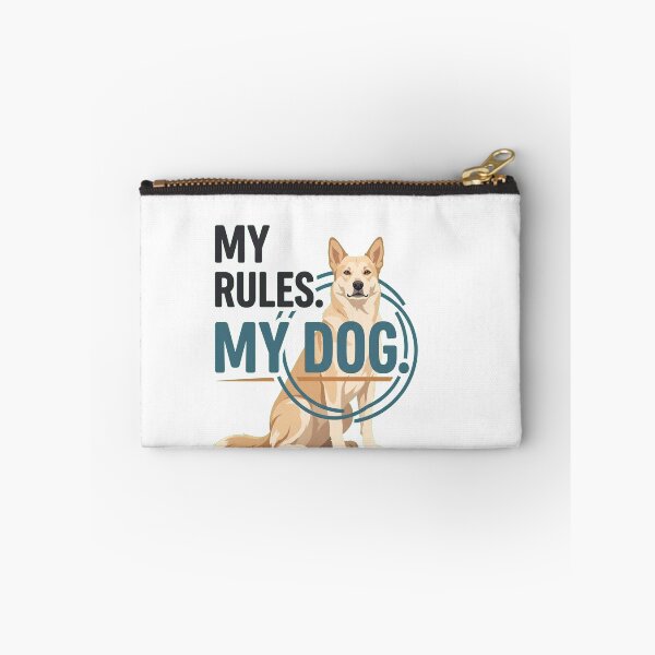 Item preview, Copy of MY RULES. MY DOG. ? — simple rules, loyal company. designed and sold by VIBECANVASSHOP .