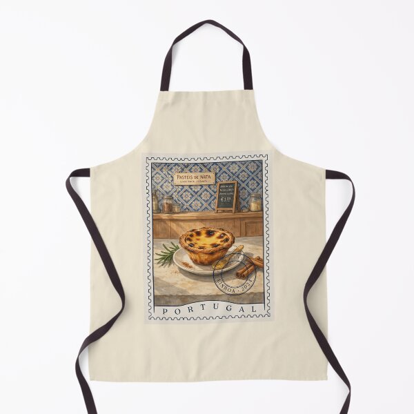 Item preview, Lisbon Pastel de Nata Bakery Moment — Portuguese Dessert Art designed and sold by stickercuffs.