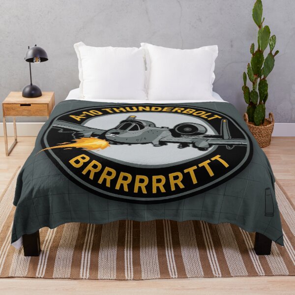 Item preview, A-10 Thunderbolt II Brrrrrrttt Tactical Military Jet designed and sold by ArtDreams92.