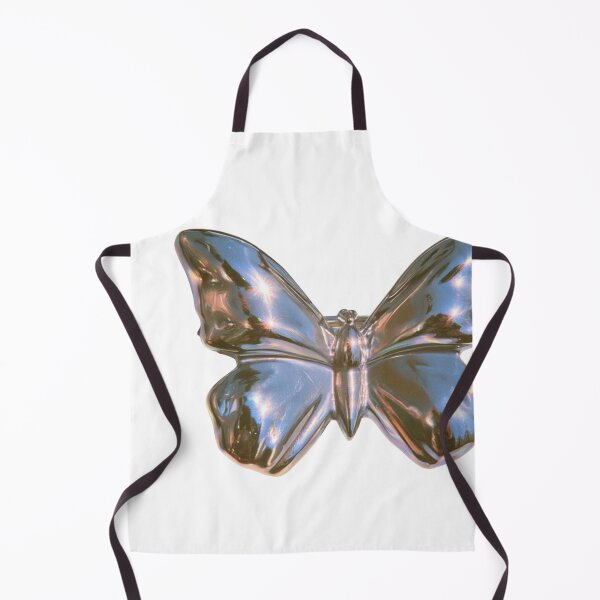 Item preview, Chrome Butterfly Aesthetic Y2K Digital Art designed and sold by NicolasGlowArt.