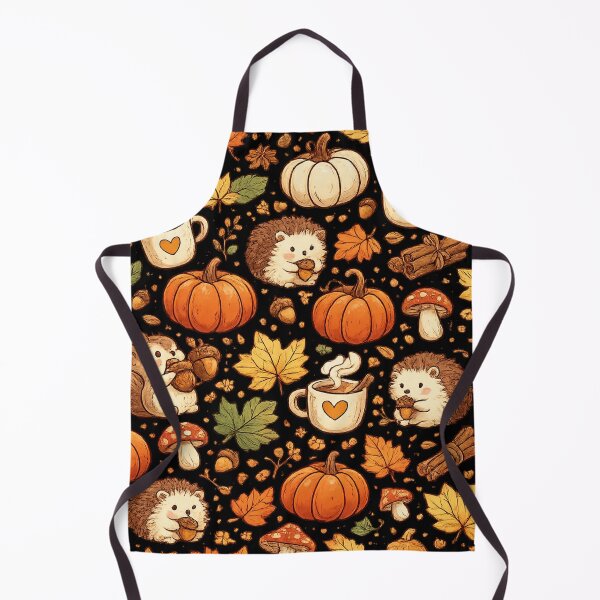 Item preview, Cozy Autumn Seamless Pattern Cottagecore Collage designed and sold by BeardWave.