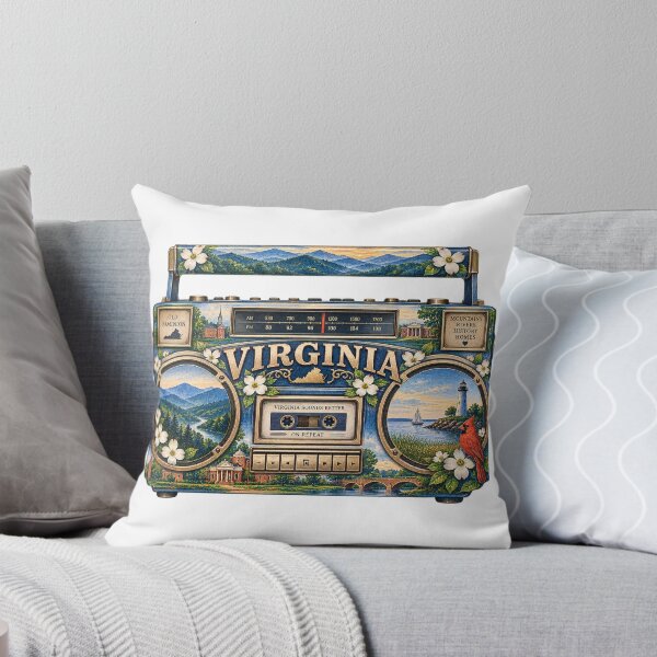 Item preview, Virginia Gen X Boom Box designed and sold by Whimspired By Paxx.