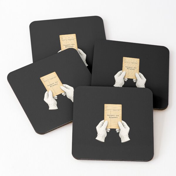 Item preview, Respect the Metadata Vintage Library Card designed and sold by KAYJAY DESIGNS.