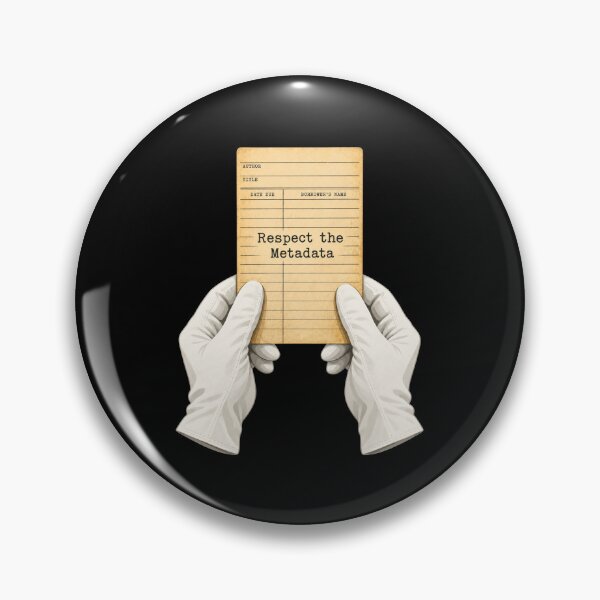 Item preview, Respect the Metadata Vintage Library Card designed and sold by KAYJAY DESIGNS.