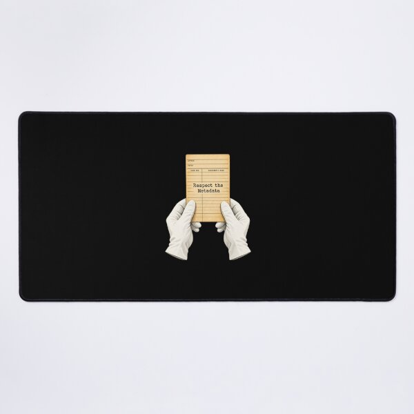 Item preview, Respect the Metadata Vintage Library Card designed and sold by KAYJAY DESIGNS.