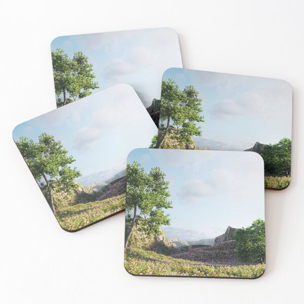 Item preview, Flowers and Mountains designed and sold by Shaheen01.