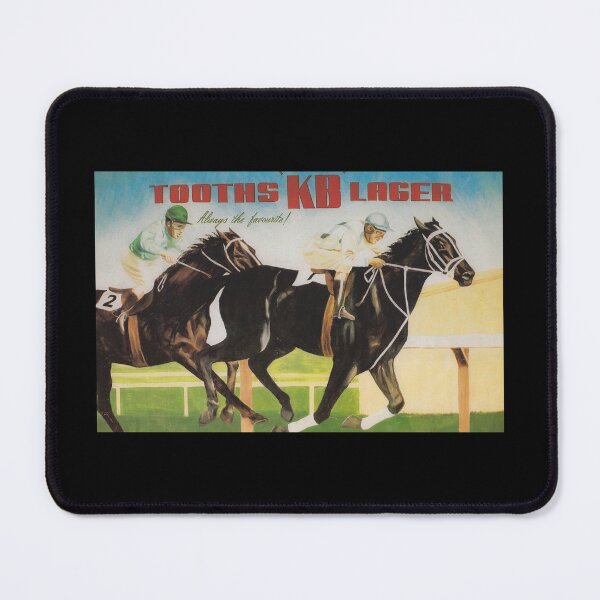 Item preview, TOOTHS KB LAGER. ALWAYS THE FAVOURITE - RACE HORSE BEER ADVERTISING designed and sold by Simontology.