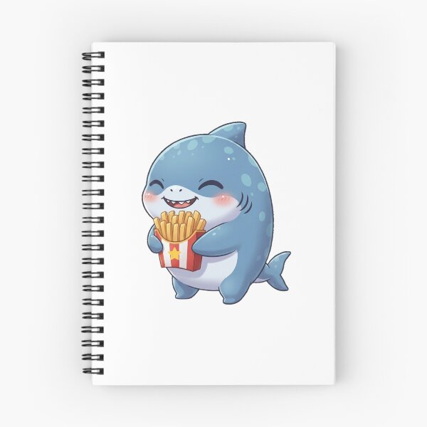 Item preview, Cute French Fries Shark designed and sold by Nature's Chibis.