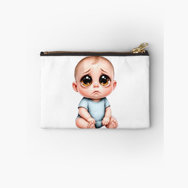 Item preview, White Baby Boy Sad: Tender Eyes Collection  designed and sold by EscapeArtist13.