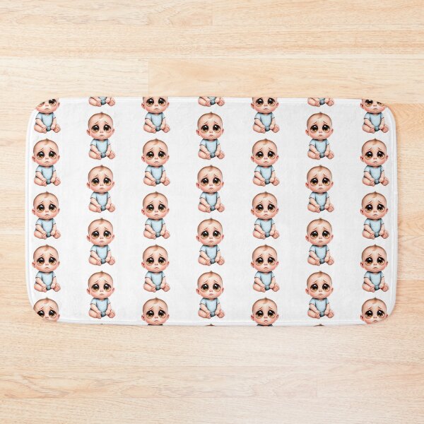 Item preview, White Baby Boy Sad: Tender Eyes Collection  designed and sold by EscapeArtist13.