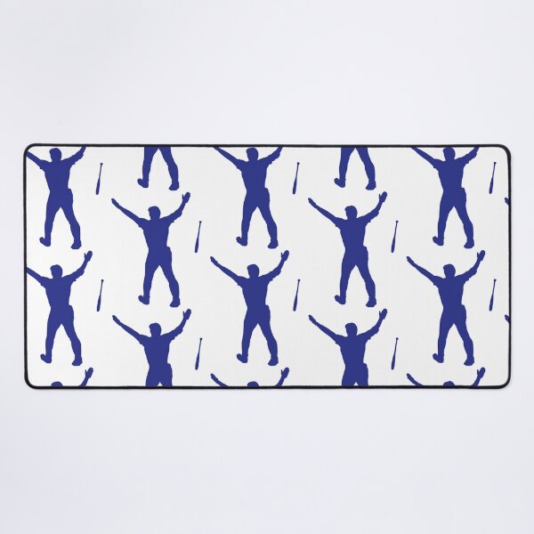 Item preview, Three Run Shot Blue designed and sold by ileana-hartwe.