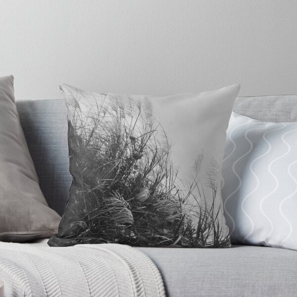 Item preview, B&W - Miscanthus sinensis designed and sold by ROSE ANN BANILAR.