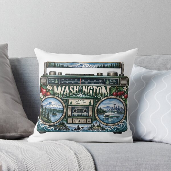 Item preview, Washington Gen X Boom Box designed and sold by Whimspired By Paxx.