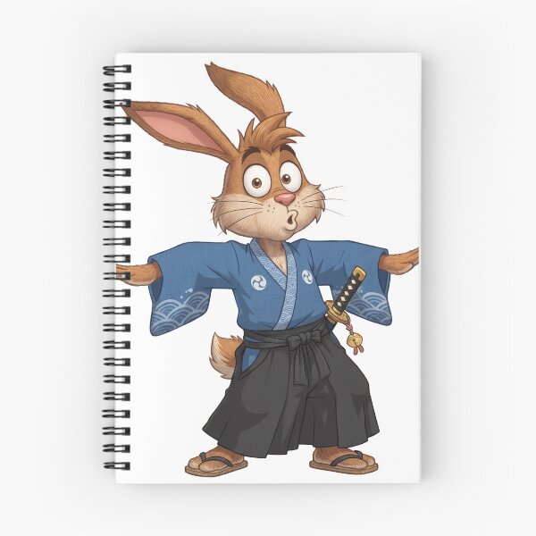 Item preview, Rabbit a Japanese Warrior  designed and sold by Cowmiow .