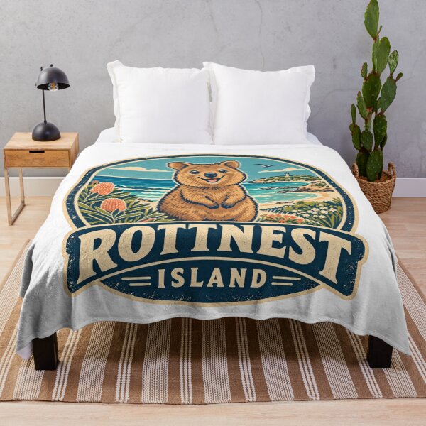Item preview, Rottnest Island Quokka Australia – Cute Retro Travel Wildlife Design designed and sold by Globalcitytees.